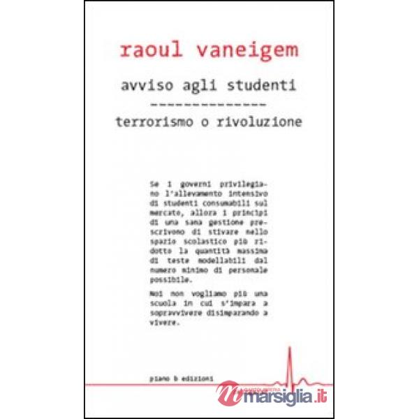 Avviso agli studenti-Terrorismo o rivoluzione