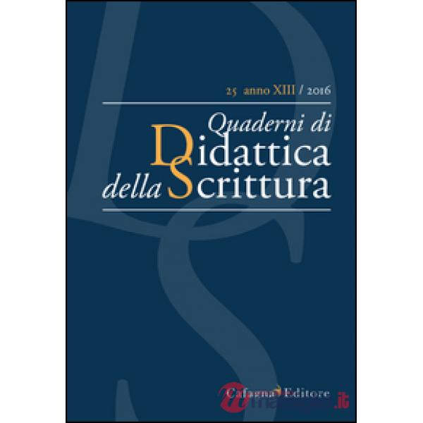 QdS. Quaderni di didattica della scrittura