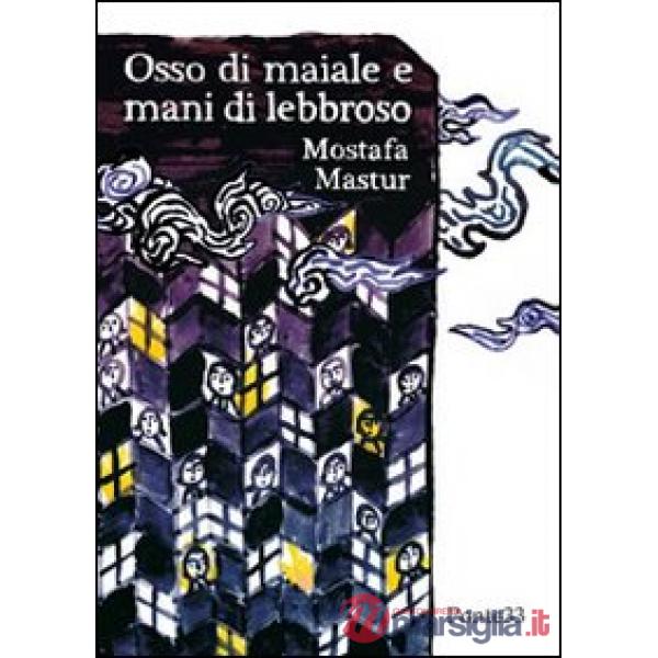 Osso di maiale e mani di lebbroso