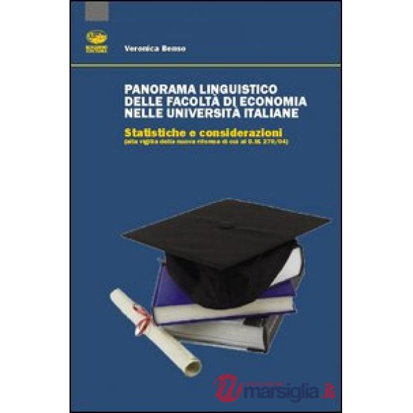 Panorama linguistico delle facoltà di economia nelle Università italiane. Statis