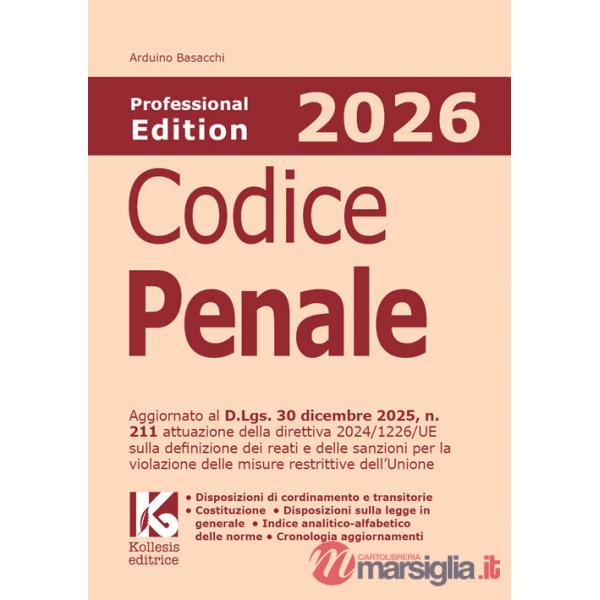 Codice penale 2026 Professional edition. Nuova ediz.