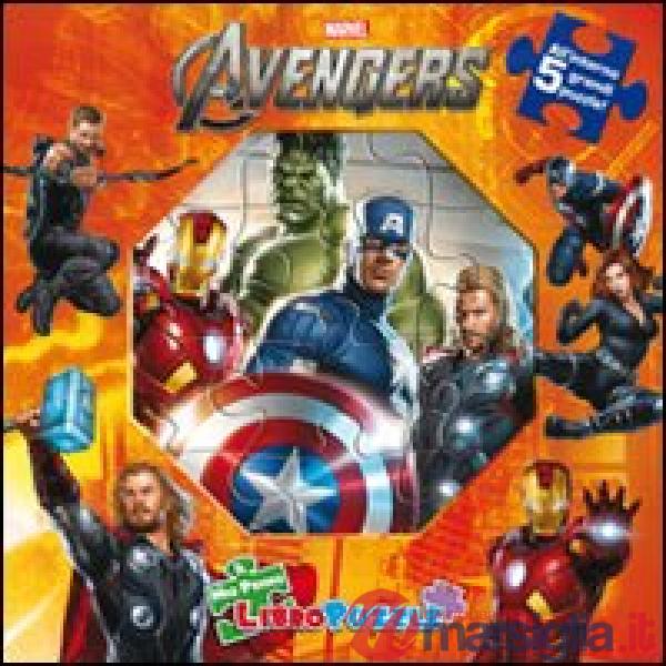 Avengers. Il mio primo libro puzzle. Ediz. illustrata
