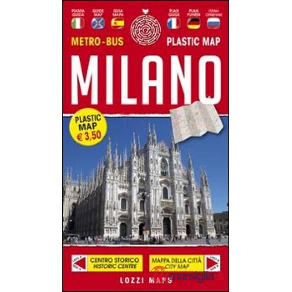 Milano plastic map