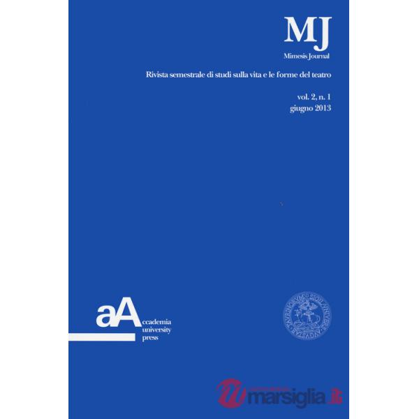 Mimesis journal. Vol. 2/1