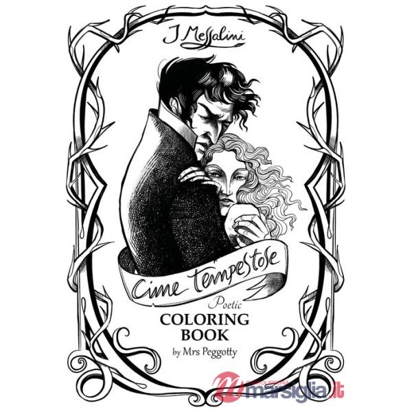 Cime Tempestose. Poetic coloring book
