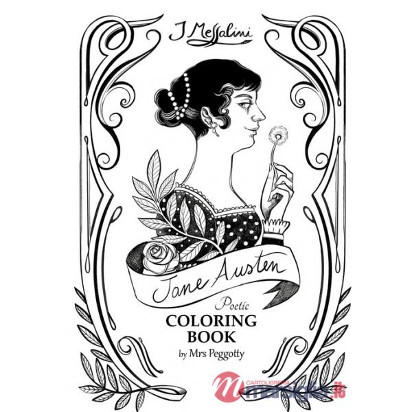 Jane Austen. Poetic coloring book