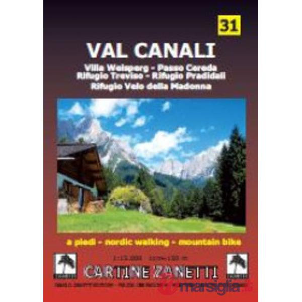Cavalese e dintorni 1:30.000 a piedi, nordic walking, mountain bike