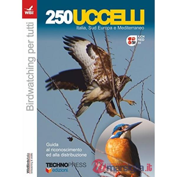 250 uccelli Italia sud Europa e Mediterraneo