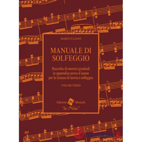 MANUALE DI SOLFEGGIO