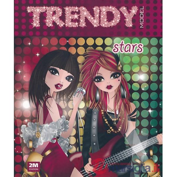 Trendy model stars. Con gadget