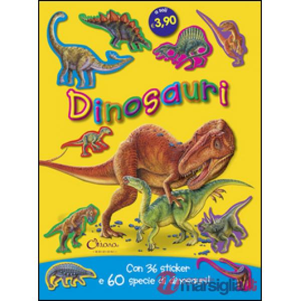 Dinosauri adesivi creativi. Ediz. illustrata