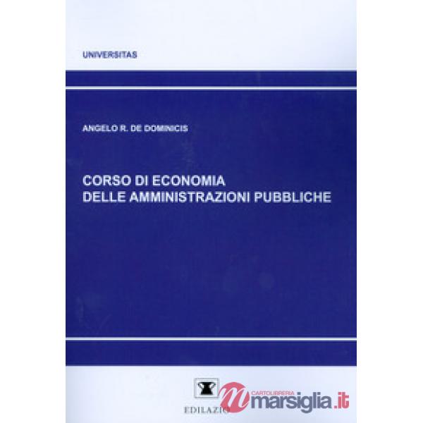 Corso di economia delle amministrazioni pubbliche