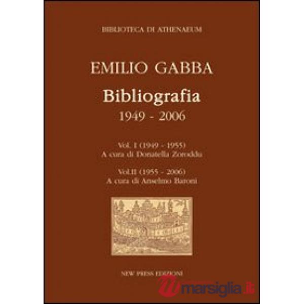 Emilio Gadda bibliografia