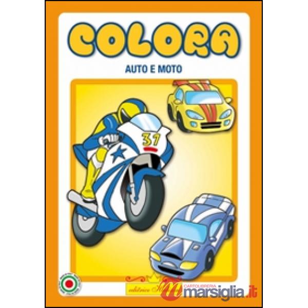 Auto e moto. Colora
