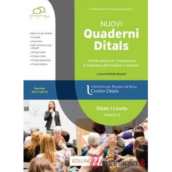NUOVO QUADERNO DITALS DI I LIVELLO VOLUME 2