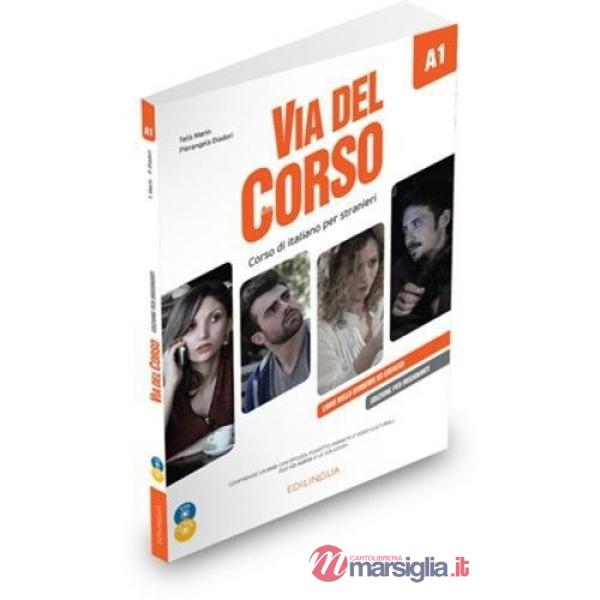 VIA DEL CORSO A1 LIBRO DEL PROFESSORE + CD AUDIO (2) + DVD VIDEO