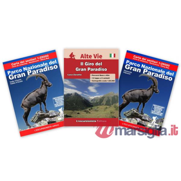Parco del Gran Paradiso italiano. Con 2 cartine 1:25.000
