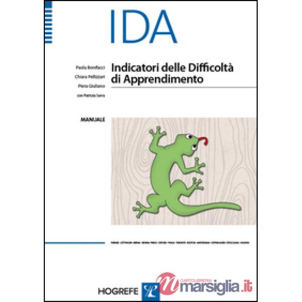 IDA. Indicatori delle difficoltà di apprendimento. Manuale