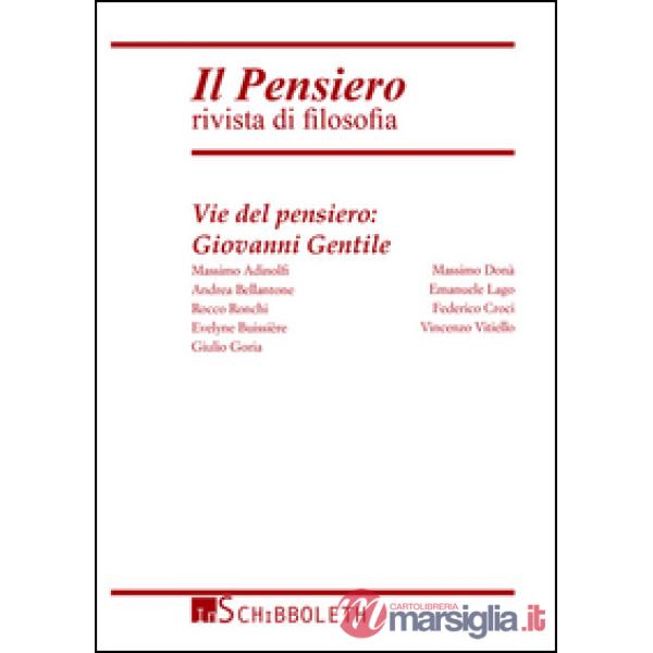 Pensiero. Rivista di filosofia (2014) (Il). Vol. 53: Vie del pensiero: Giovanni 