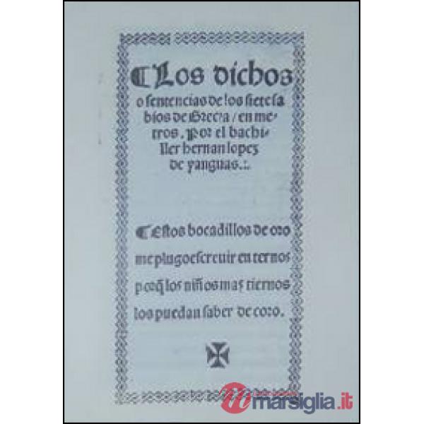 Dichos o sentencias (rist. anast.) (Los)