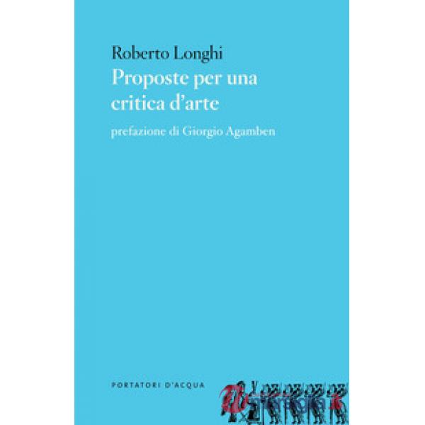 Proposte per una critica d'arte