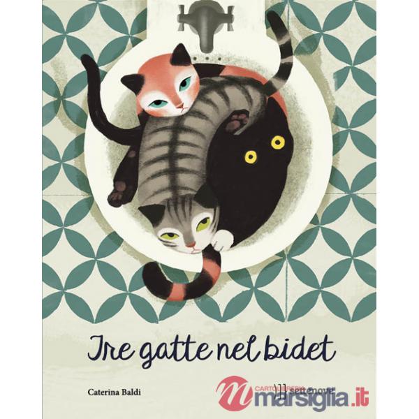 Tre gatte nel bidet