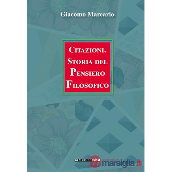 Citazioni. Storia del pensiero filosofico