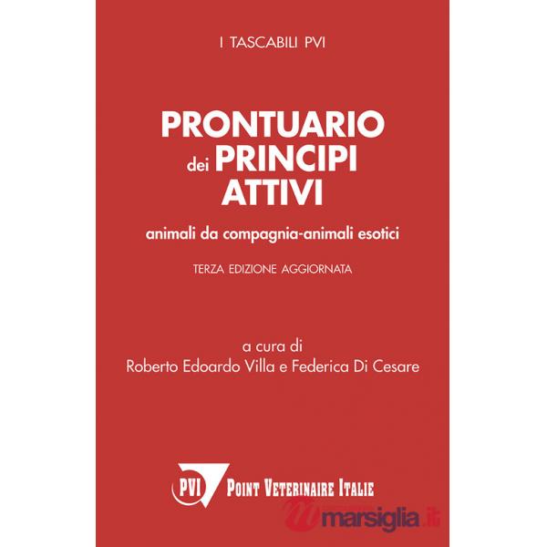 Prontuario dei principi attivi. Animali da compagnia - animali esotici