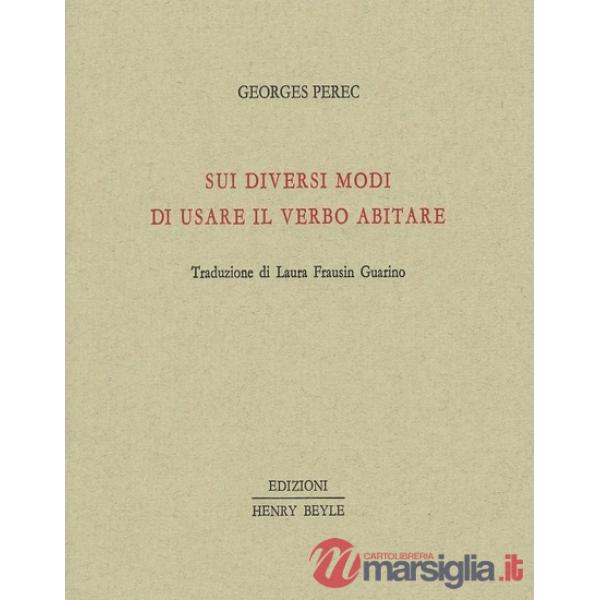 Sui diversi modi di usare il verbo abitare