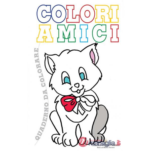 Coloriamici. Libro per bambini da colorare. Ediz. illustrata