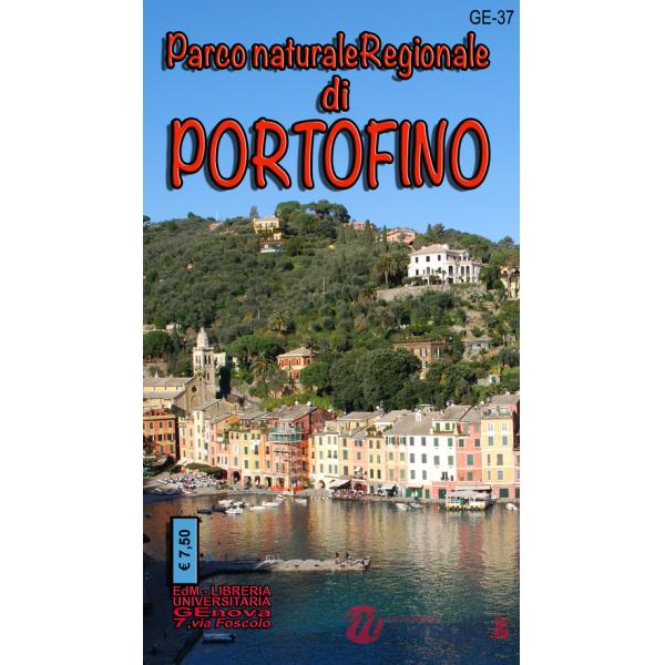 Parco naturale regionale di Portofino. Passeggiate tra gli uliveti. Carta dei sentieri 1:25.000
