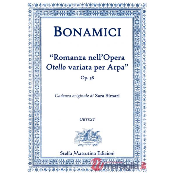 Romanza dell'Otello variata per Arpa (spartito)