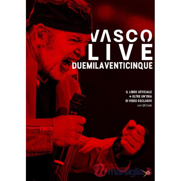 Vasco live duemilaventicinque. Con QR code