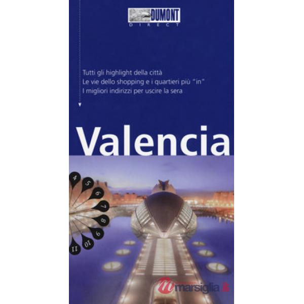 Valencia. Con mappa. Con Carta geografica ripiegata