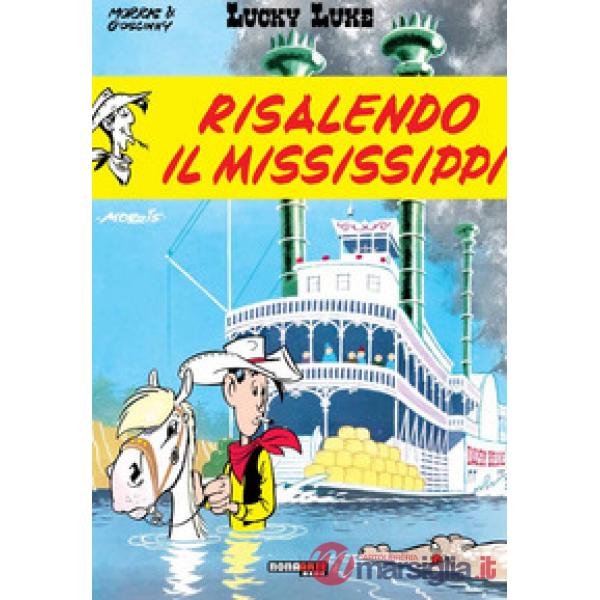 Risalendo il Mississippi. Lucky Luke
