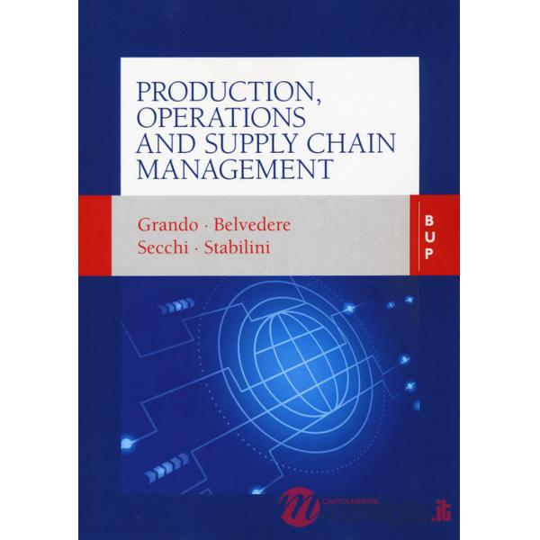 Production, operations and supply chain management