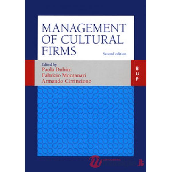 Management of cultural firms