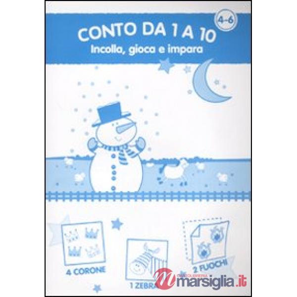 Conto da 1 a 10. Con adesivi