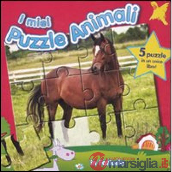 In fattoria. I miei puzzle animali. Libro puzzle