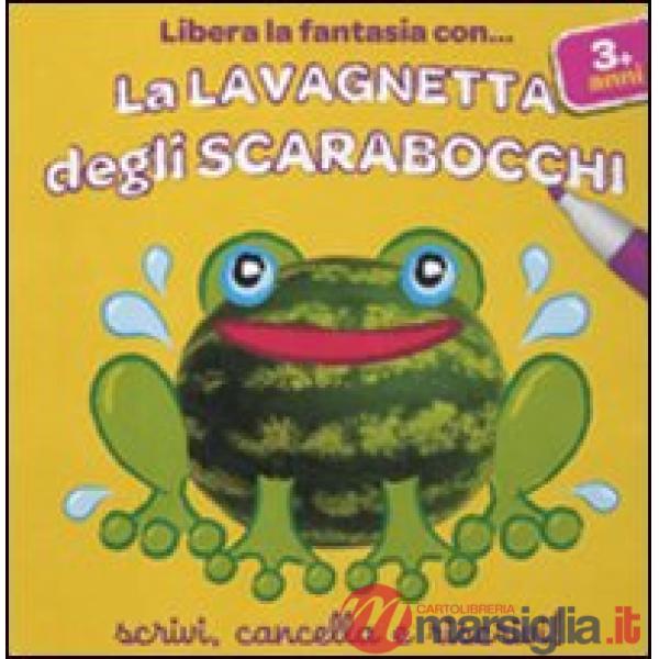 Lavagnetta degli scarabocchi. Rana. Ediz. illustrata. Con gadget (La)