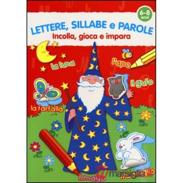 Lettere, sillabe e parole. Con adesivi
