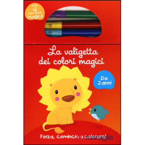 Valigetta dei colori magici. Rossa. Con gadget (La)