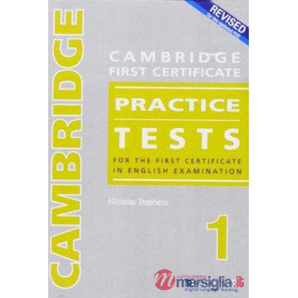 CAMBRIDGE FCE PR.TESTS 1 CD'S