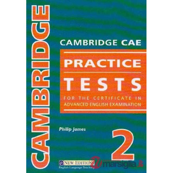 CAMBRIDGE CAE PR.TESTS 2 BK + CD