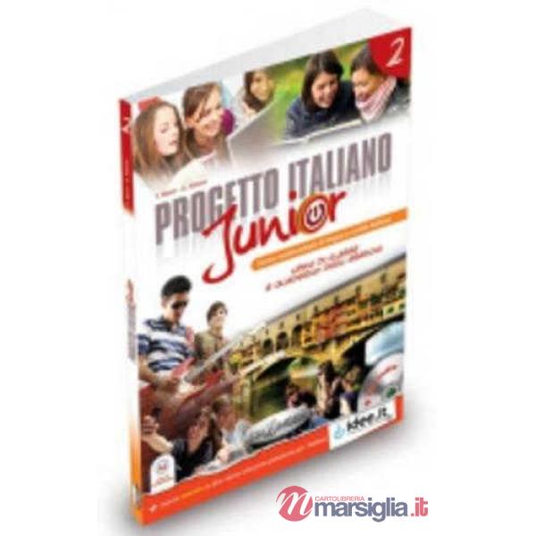 PROGETTO ITALIANO JUNIOR 2 LIBRO DELLO STUDENTE & QUADERNO + CD AUDIO