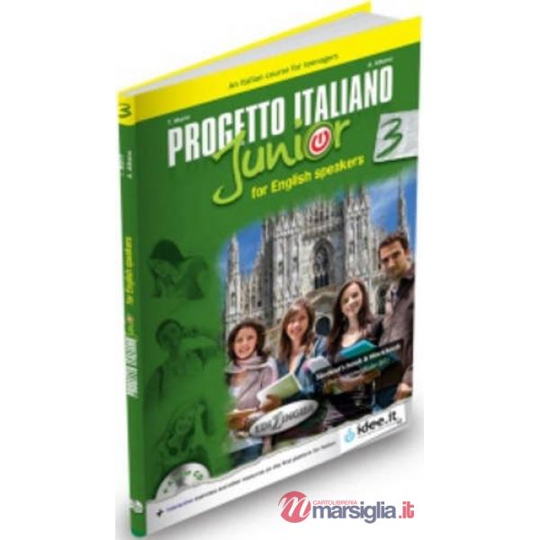 PROGETTO ITALIANO JUNIOR 3 FOR ENGLISH SPEAKER LIBRO DELLO STUDENTE