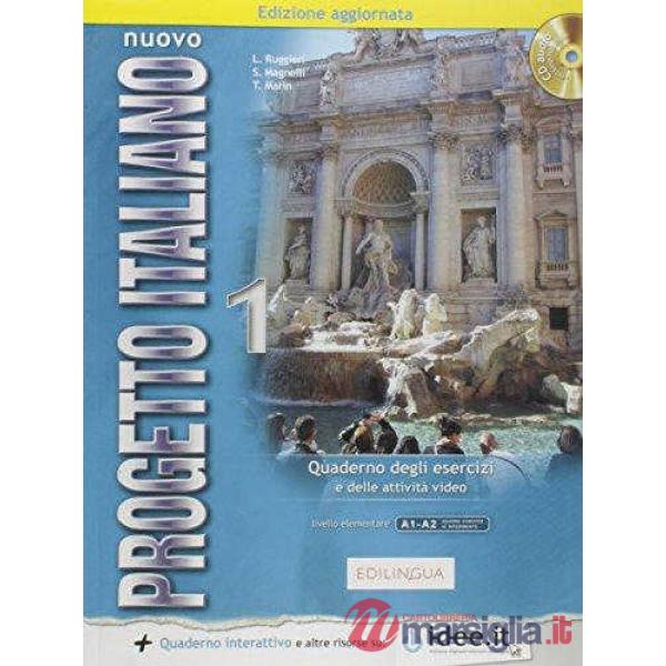 NUOVO PROGETTO ITALIANO 1 QUADERNO DEGLI ESERCIZI + CD AUDIO