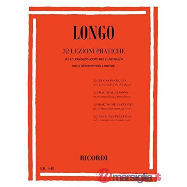 32 LEZIONI PRATICHE SULL'ARMONIZZAZIONE DEL CANTO DATO