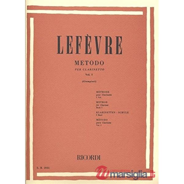 METODO PER CLARINETTO VOL. 1