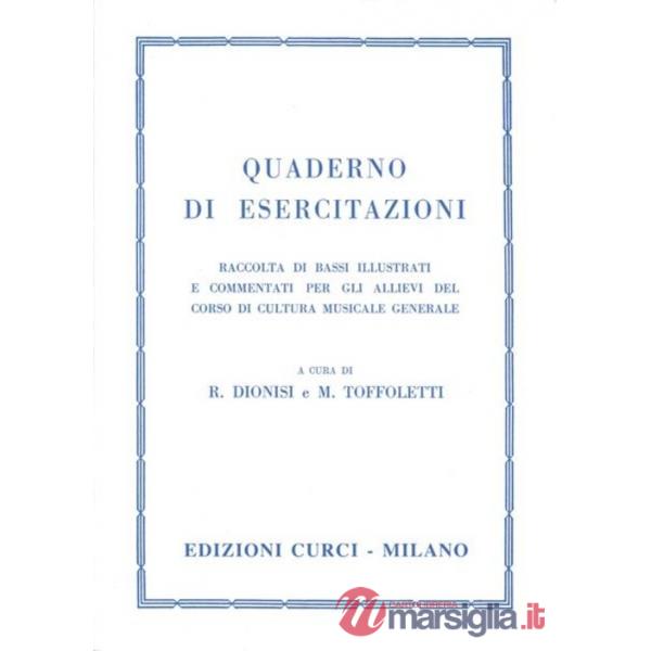 QUADERNO DI ESERCITAZIONI